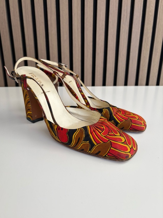 Prada Shoes - Auth VTG 90’s PRADA Heels